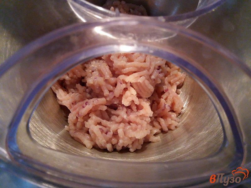 Фото приготовление рецепта: Тефтели из куриного филе для деток и их заготовка шаг №2