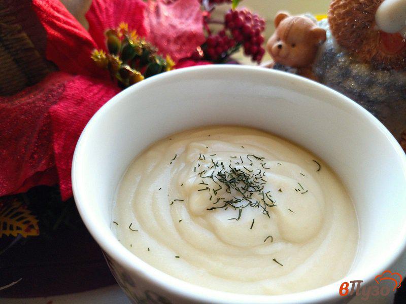 Фото приготовление рецепта: Суп-пюре из цветной капусты шаг №10