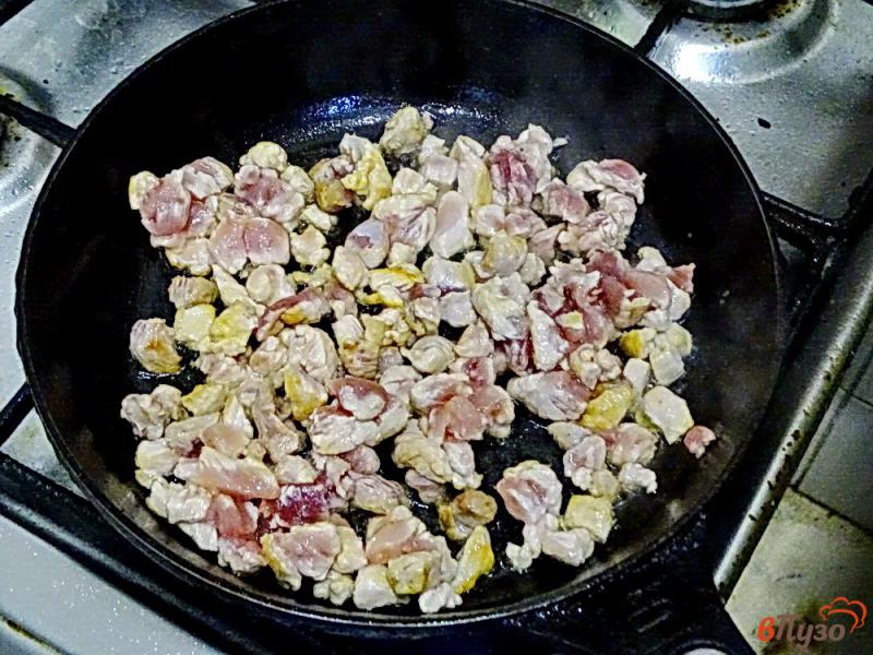 Фото приготовление рецепта: Деруны с мясом шаг №2