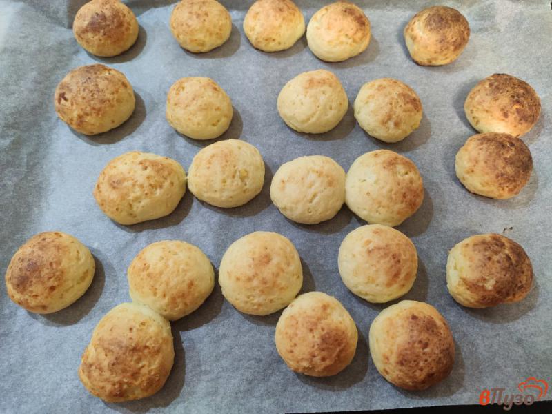 Фото приготовление рецепта: Творожные пончики в духовке шаг №5