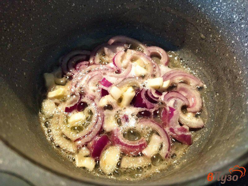 Фото приготовление рецепта: Суп-пюре из тыквы и цветной капусты для деток шаг №4