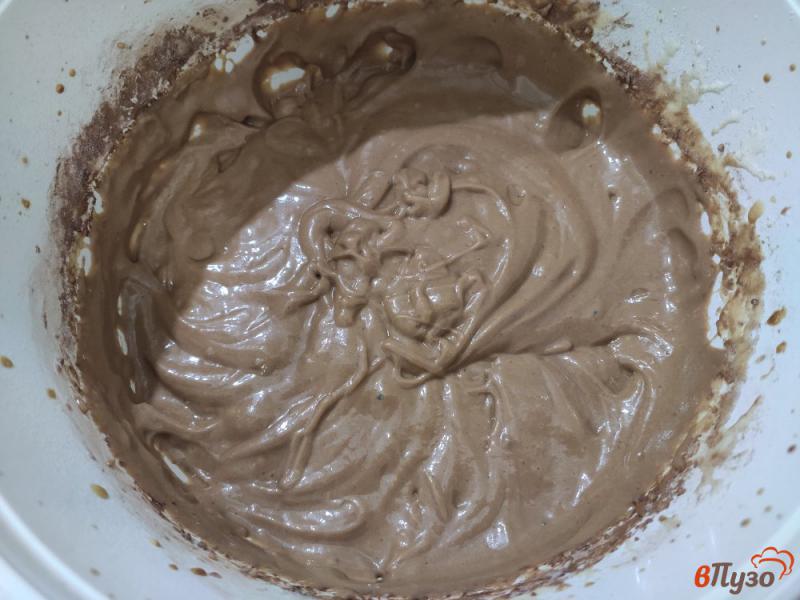 Фото приготовление рецепта: Кофейно шоколадные кексы шаг №5