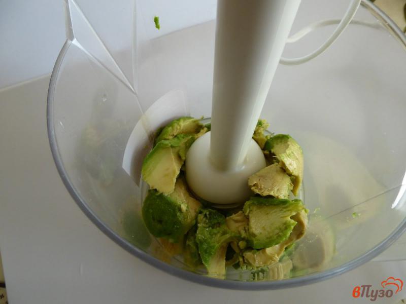 Фото приготовление рецепта: Мусс из авокадо шаг №3