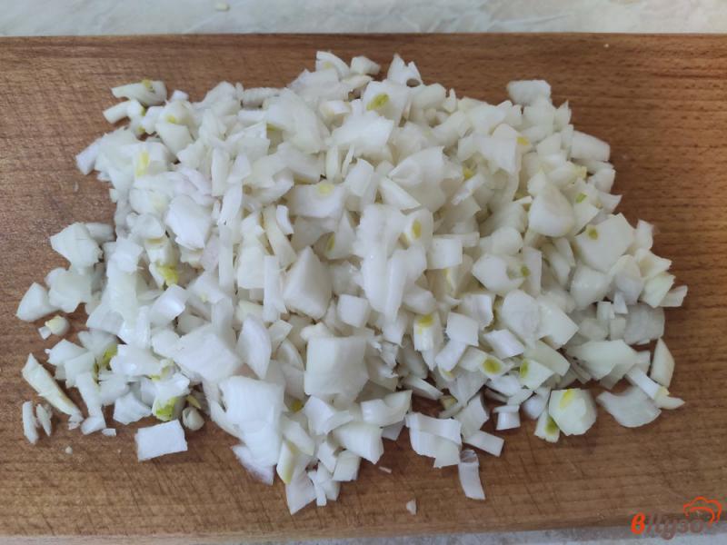 Фото приготовление рецепта: Картофель с курицей овощами и томатной пастой шаг №6