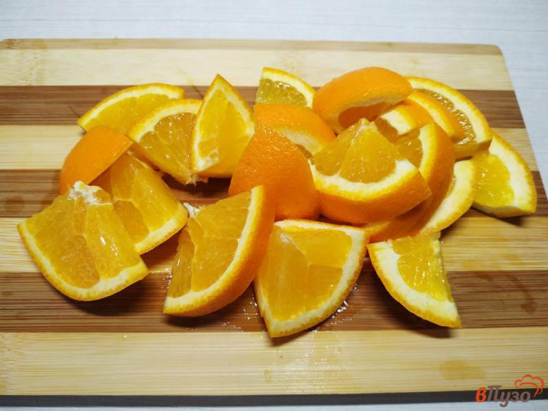 Фото приготовление рецепта: Апельсиновый кисель шаг №1