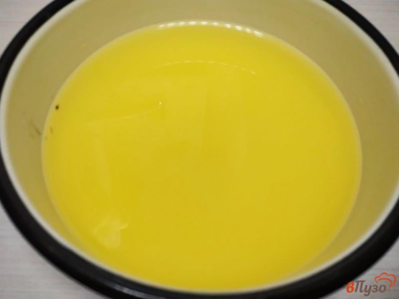 Фото приготовление рецепта: Апельсиновый кисель шаг №4