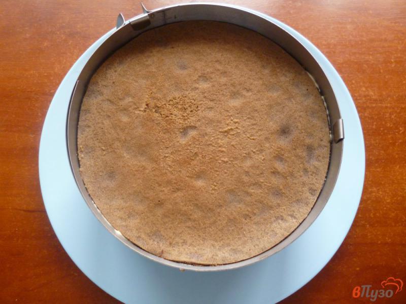 Фото приготовление рецепта: Шоколадный торт на сковороде шаг №10