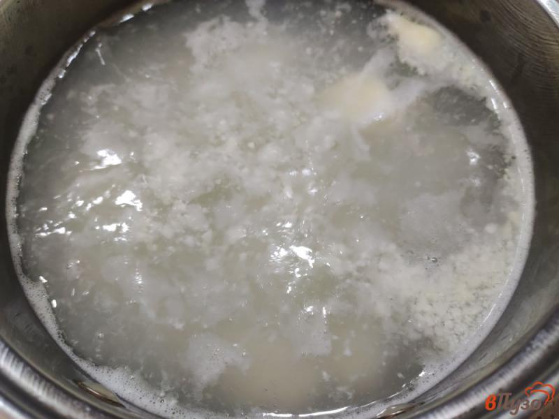 Фото приготовление рецепта: Ленивые вареники с рисовой мукой и манной крупой шаг №5