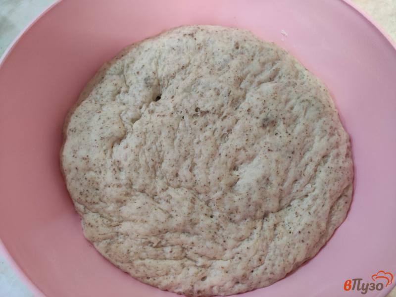 Фото приготовление рецепта: Хлеб с льняной мукой шаг №5