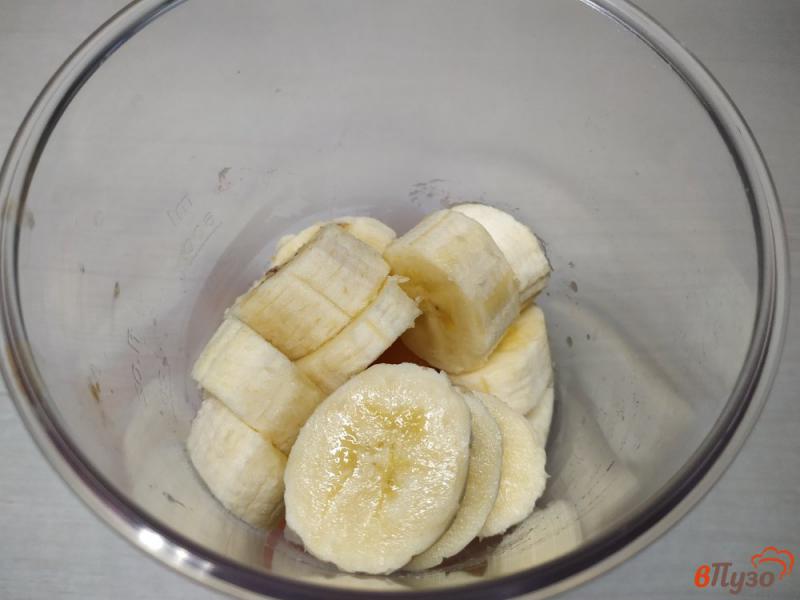 Фото приготовление рецепта: Тыквенный смузи с бананом шаг №3