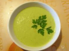 фото рецепта: Крем-суп с брокколи и цветной капустой