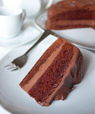 фото рецепта: Воздушный шоколадный торт