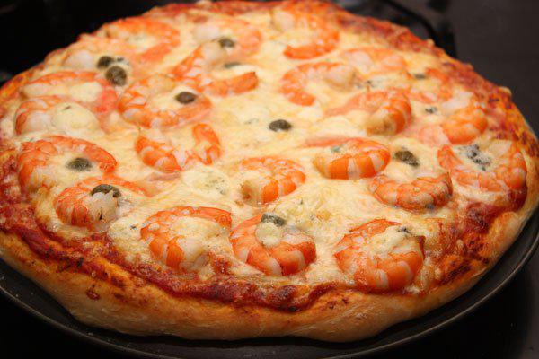 фото рецепта: Пицца с креветками