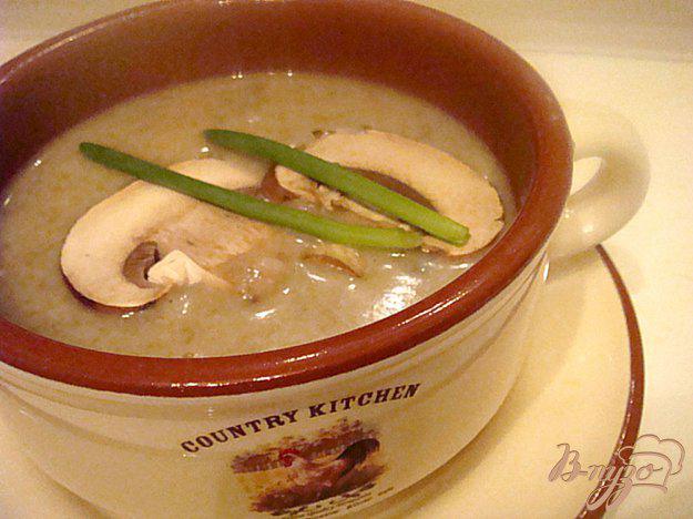 фото рецепта: Суп-крем из королевских шампиньонов