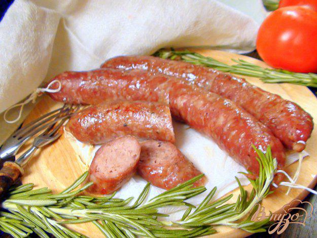фото рецепта: Домашняя свинная колбаса.
