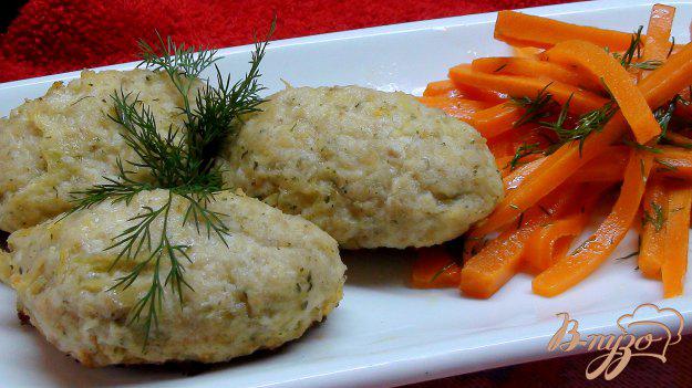 фото рецепта: Куриные котлеты с картофелем и морковью. Диетическое блюдо для деток и взрослых.