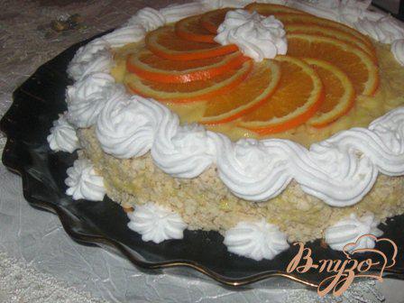 фото рецепта: Торт «Апельсиновый аромат»