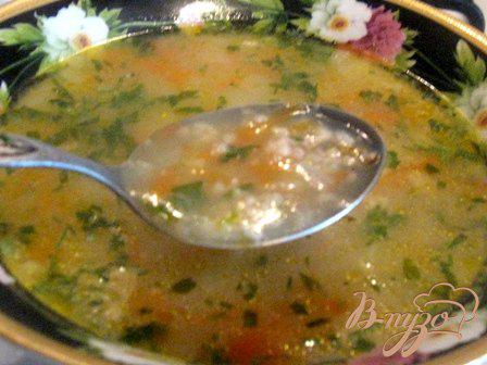 фото рецепта: Суп с овсянкой «Любимый»