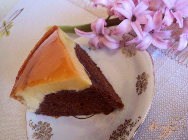 фото рецепта: Нежный торт «Крем-карамель»
