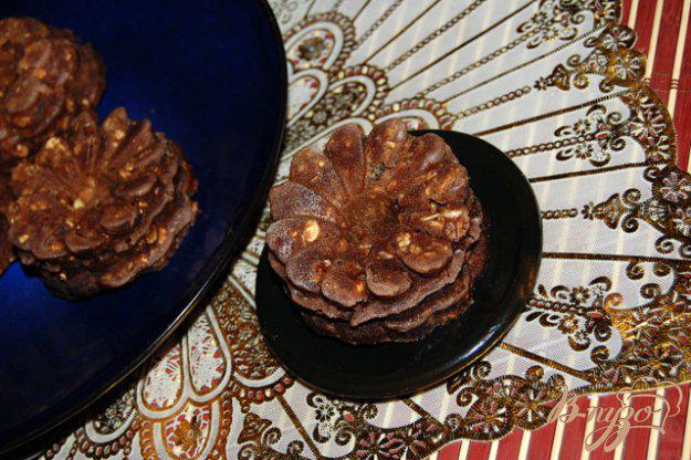фото рецепта: Овсяно-шоколадные кексы