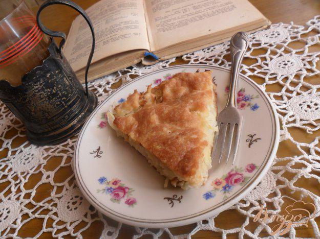 фото рецепта: Пирог с капустой для ленивых