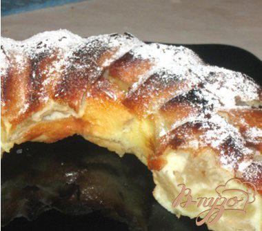 фото рецепта: Десерт для ленивых «Перина из яблок»