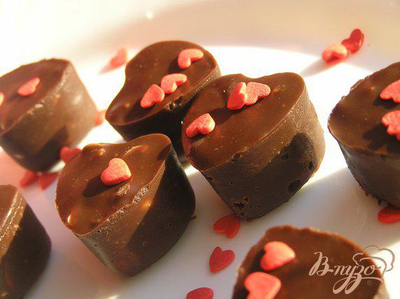 фото рецепта: Конфеты «Шоколадное сердце»