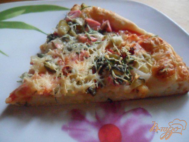 фото рецепта: Домашняя пицца