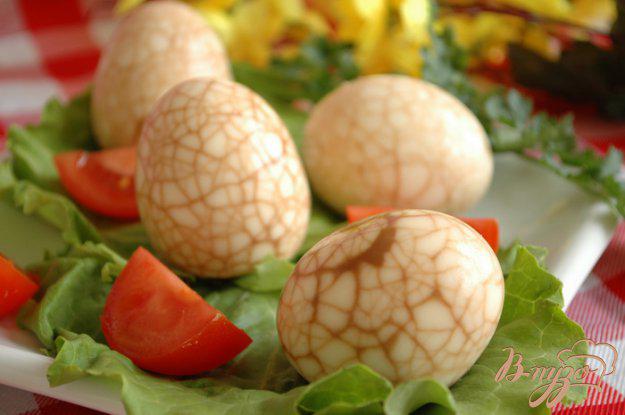 фото рецепта: Чайные (мраморные) яйца
