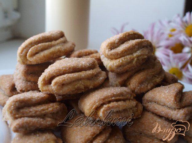 фото рецепта: Сахарно-творожное печенье «Уголки»