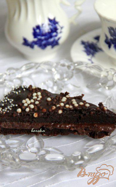 фото рецепта: Торт «Шоколадный чёрный бархат»