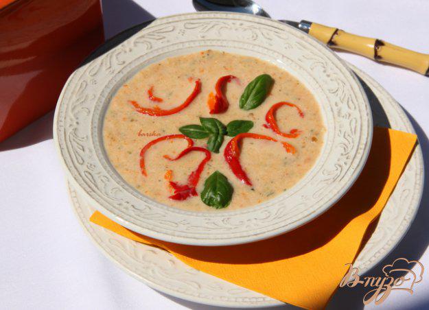 фото рецепта: Крем-суп из запечёных овощей.