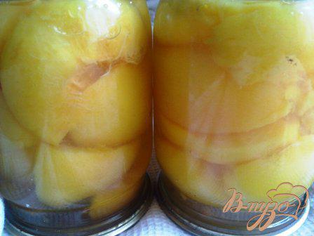 фото рецепта: Персики в собственном соку