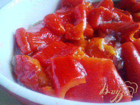 фото рецепта: Салат из печеных перцев