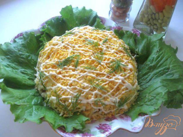 фото рецепта: Салат из индейки с ананасами