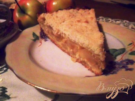 фото рецепта: Яблочный пирог - sour cream apple pie