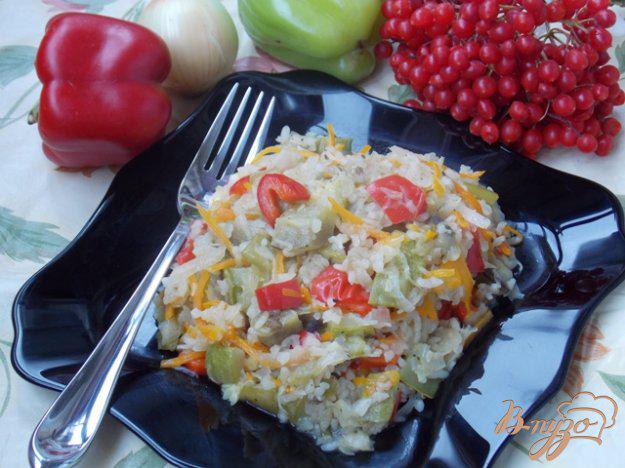 фото рецепта: Овощное рагу с рисом