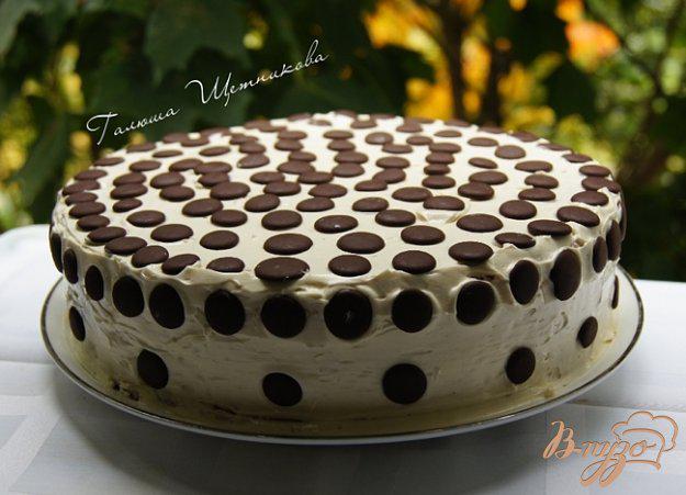 фото рецепта: Бисквитный торт «Елизавета