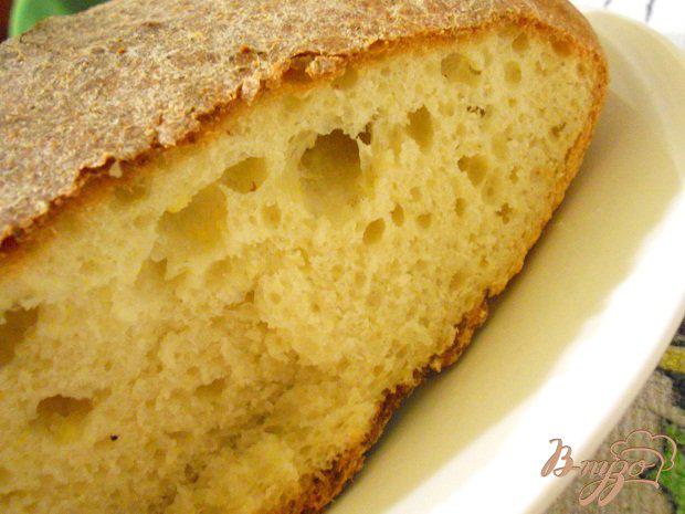 фото рецепта: Хлеб из поленты (кукурузная каша)