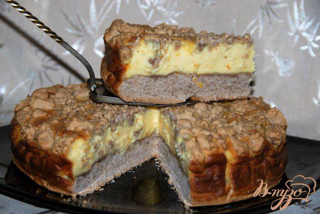 фото рецепта: Пирог с сырковой массой «Забава»