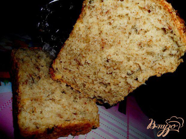 фото рецепта: Ароматный гречнево-овсяный хлеб