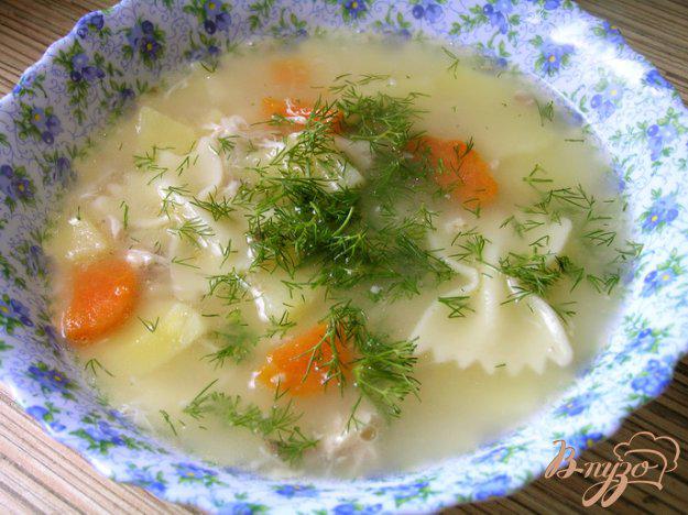фото рецепта: Куриный суп с пастой