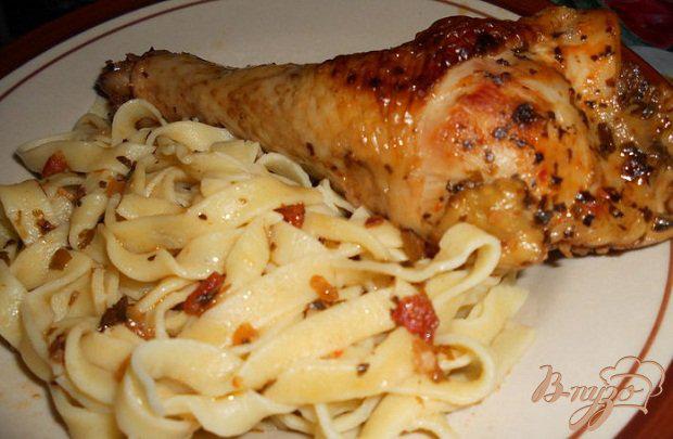 фото рецепта: Домашняя паста с домашней курицей