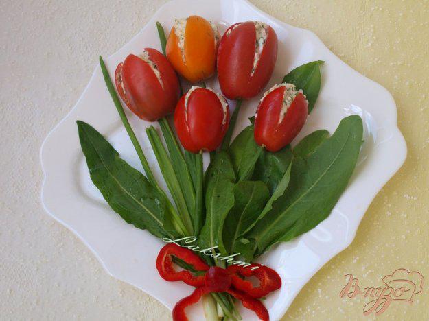 фото рецепта: Закуска «Букет тюльпанов»