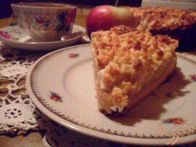 фото рецепта: Яблочный пирог «Нега»