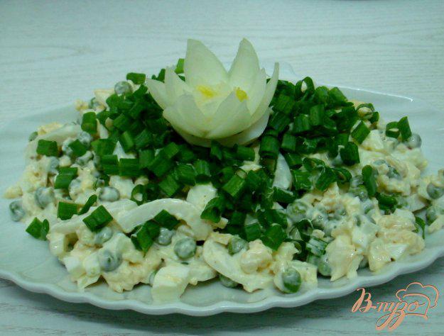 фото рецепта: Салат из кальмаров с сыром