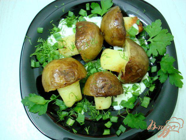 фото рецепта: Грибочки из картофеля