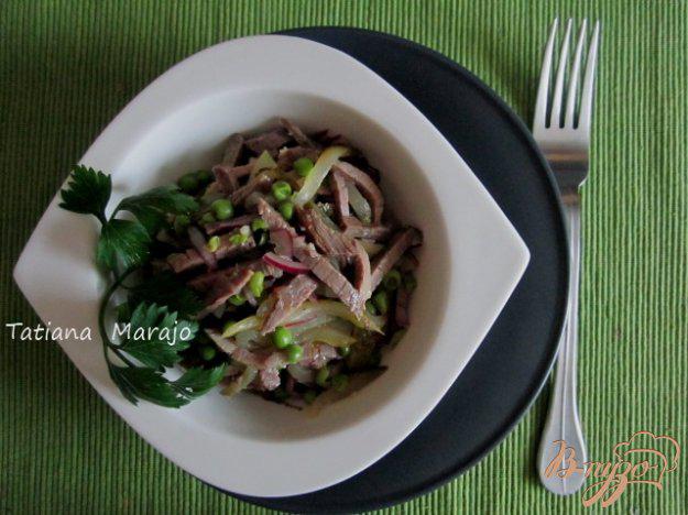 фото рецепта: Салат с отварной говядиной