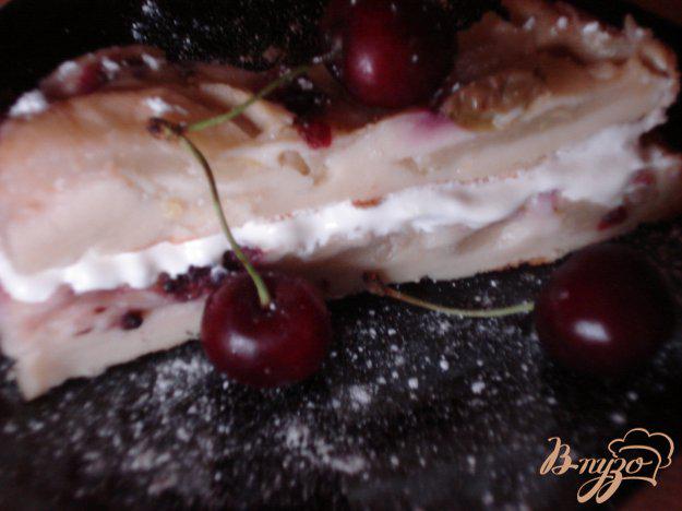 фото рецепта: Грушево-ягодный пирог без сахара