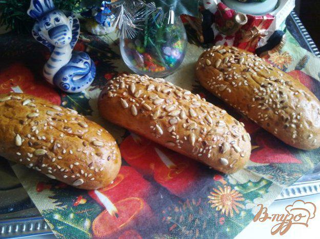фото рецепта: Хлебные булочки с семечками.